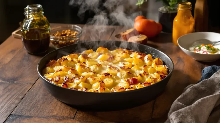 Gratin de pommes de terre, poireaux et carottes : fondant, bien doré et vraiment ultra facile à préparer