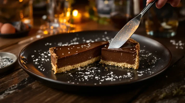 « Même ma belle-mère acariâtre voulait la recette » : ma tarte choco-caramel bluffante, on dirait que j'ai pris des cours de pâtisserie