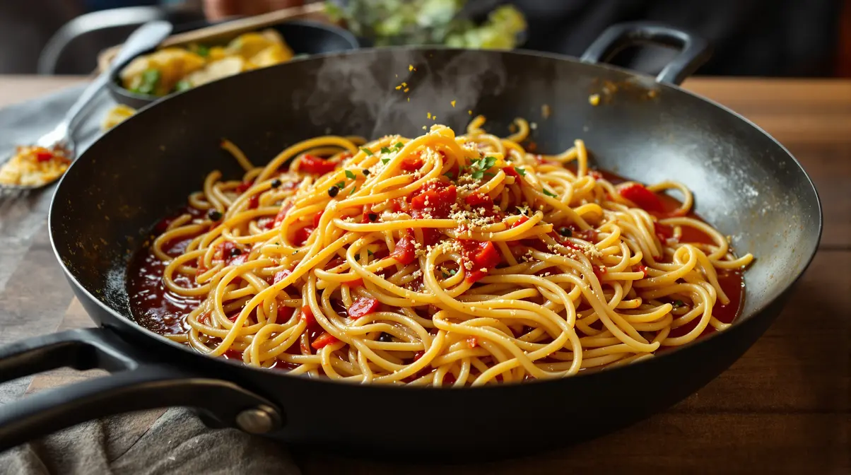 Spaghetti au citron : la recette rapide qui a vraiment du goût et change des pâtes classiques Spaghetti au citron : la recette rapide qui a vraiment du goût et change des pâtes classiques