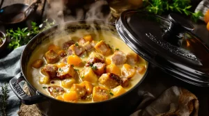 Adieu la viande sèche : ma recette secrète de sauté de porc à la crème de moutarde pour un dîner ultra fondant