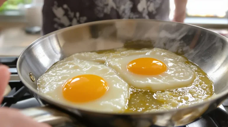 Beurre ou huile : pour des œufs au plat parfaitement cuits, ce chef révèle enfin ce qu’il utilise