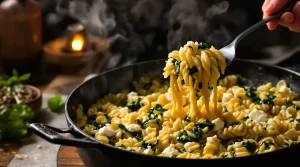 Ce plat de pâtes épinards-feta a changé pour toujours ma façon de cuisiner les soirs de flemme