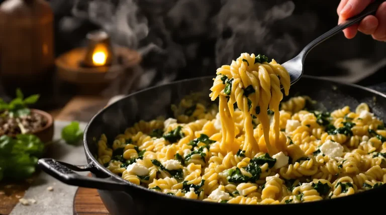 Ce plat de pâtes épinards-feta a changé pour toujours ma façon de cuisiner les soirs de flemme