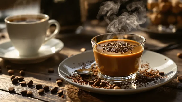 Crème dessert minute au café : une pause fondante et veloutée sans œuf qui transforme le goûter