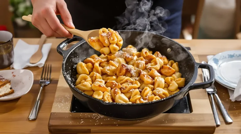 Croustillants au parfum de fête foraine : ma recette minute qui transforme les gnocchis en goûter ultra-gourmand
