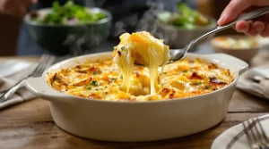 Gratin de pommes de terre, poireaux et carottes : fondant, doré, prêt en quelques étapes