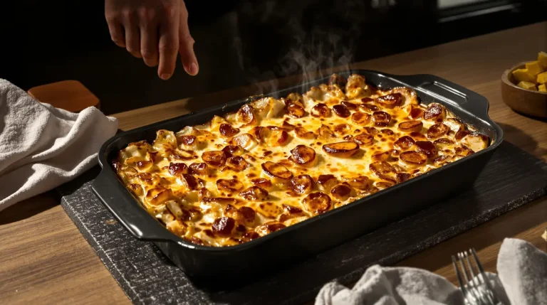 Gratin léger poireaux-jambon prêt en 25 min : savoureux, peu calorique et très réconfortant