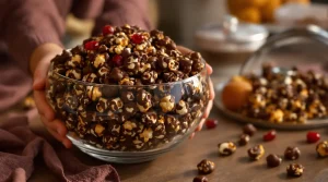 Je ne rate plus jamais mon pop-corn au chocolat : la méthode simple pour le garder ultra-croustillant plusieurs jours