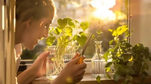 Je ne replante plus mes boutures : cette astuce à moins de 15 € crée un jardin d’intérieur sans terreau