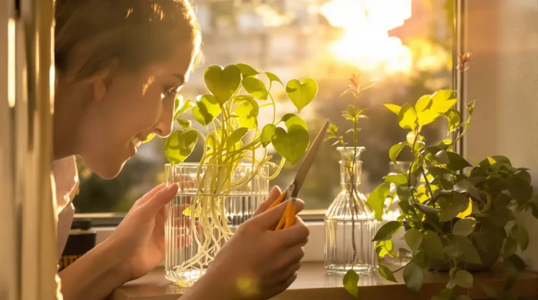 Je ne replante plus mes boutures : cette astuce à moins de 15 € crée un jardin d’intérieur sans terreau