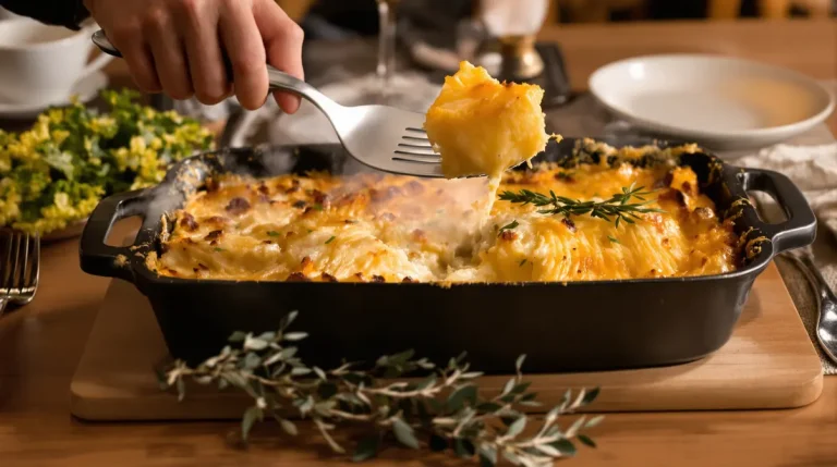 Mon accompagnement qui fait toujours sensation : le gratin dauphinois, à préparer la veille sans stress !