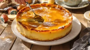 Mon flan pâtissier sans pâte est irrésistible : léger, fondant et prêt en un rien de temps pour le goûter idéal