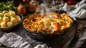 Poireaux gratinés au jambon Serrano et Comté : le plat réconfortant qui illumine vos soirs d’hiver